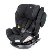 Cadeirinha Para Auto Isofix Top Tether Chicco Unico Plus 0 A 36kg Reclinável Ajustável Preto Cadeira Passeio para Carro Bebê Infantil Base Giratória 3