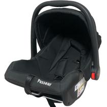 Cadeirinha para Carro Bebe Conforto Passear Baby Nina Preto