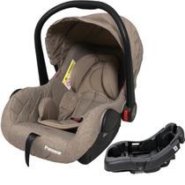 Cadeirinha para Carro com Base Passear Baby Aconchego Caqui Cadeirinha para Carro com Base Passear Baby Aconchego Caqui