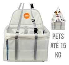 Cadeirinha Para Pets Tubline Transpet Big 15kg Cor Cinza
