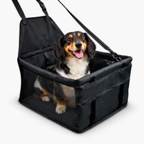 Cadeirinha Pet Assento Carro Transporte Cão Gato 10kg Segura