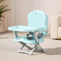 Cadeirinha Portátil Dobrável Bebê Alimentação Azul Deend