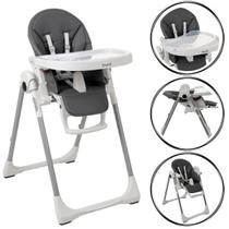Cadeirinha Refeição Cadeira de Alimentação Burigotto Grafite