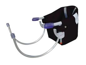 Cadeirinha Refeição Mesa Alimentação Bebê Dobrável Preta