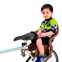 Cadeirinha Traseira Kid Bike Kalf - Marrom