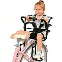 Cadeirinha Traseira para Bicicleta Infantil UNIKOO com Cinto de Espuma para Crianças de 1 a 8 Anos Cadeirinha Traseira para Bicicleta Infantil UNIKOO com Cinto de Espuma para Crianças de 1 a 8 Anos