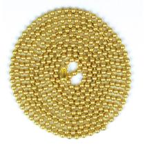 Cadena de cuentas Jandorf Orrco Nº 6 de Latón de 1,5 m