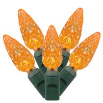 Cadena de Luces Navideñas Vickerman 200 LEDs C6 Naranja de 30 m Cadena de Luces Navideñas Vickerman 200 LEDs C6 Naranja de 30 m