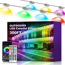 Cadena de luces XINKAITE 91 m RGB+IC 150 LED IP67 impermeable Cadena de luces XINKAITE 91 m RGB+IC 150 LED IP67 impermeable