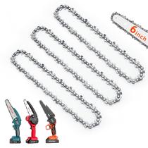 Cadena de Repuesto para Motosierra Mini Seesii de 6 Pulgadas, Paquete de 3