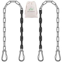 Cadenas para Columpio SELEWARE 165 cm Acero Inoxidable Capacidad 450 kg Cadenas para Columpio SELEWARE 165 cm Acero Inoxidable Capacidad 450 kg