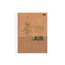 Caderneta 1/8 C.D. 80 Folhas Jandaia - Tinker Bell Kraft 3