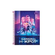 Caderneta 1/8 C.D. 80 Folhas Tilibra - Guerreiras do K-Pop 1 Caderneta 1/8 C.D. 80 Folhas Tilibra - Guerreiras do K-Pop 1