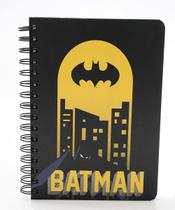 Caderneta Anotações Batman Warner Bros Preto-07075 Caderneta Anotações Batman Warner Bros Preto-07075