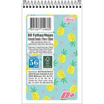 Caderneta Apontamento 1/16 Espiral D+ Capa Flexivel 60F