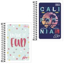Caderneta / bloco de notas com 96 folhas estampas sortidas 15x11,5cm - TILIBRA