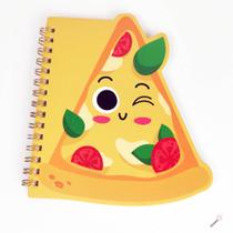 Caderneta Bloco de Notas Snack Modelo:PizzaTamanho:10,5cm x 10,5cm
