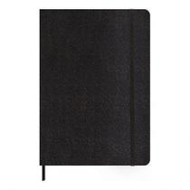 Caderneta capa dura sem pauta 1/8 Fitto 80 folhas Cambridge Preto - Tilibra