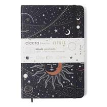 Caderneta Cicero Astral Pautado 14x21 Eclipse Preto Caderneta Cicero Astral Pautado 14x21 Eclipse Preto