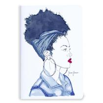 Caderneta Costurada Sem Pauta Black in Jeans Médio (14x21cm) 56 páginas Caderneta Costurada Sem Pauta Black in Jeans Médio (14x21cm) 56 páginas