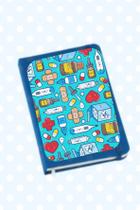 Caderneta de anotação Enfermagem presente para enfermeiro enfermeira estudante mini moleskine capa dura caderno mini