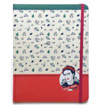 Caderneta De Anotacao Frida Kahlo Sem Pauta 80Fls Branco - Jandaia