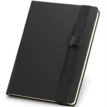 Caderneta De Anotações 14X21Cm 140 Folhas Sem Pauta - Preto