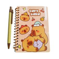 Caderneta de Anotações Capivara Com Caneta 48Fls 105x150mm