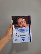 Caderneta de saúde do bebê personalizada com foto
