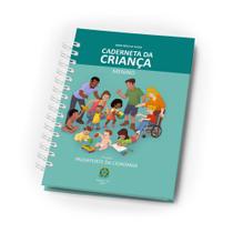 Caderneta De Vacinação Da Criança Bebê Atualizada Min. Saúde - MENINO - Clips Papelaria Criativa