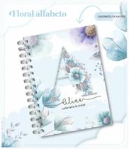 Caderneta de Vacinação Personalizada 2024 - Floral Lilás - Mini Mania