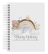 Caderneta de Vacinação Personalizada - Arco Íris Ursinha