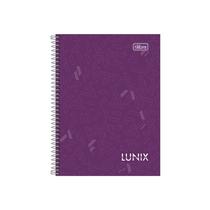 Caderneta Espiral 1/8 Lunix 80 Folhas Pautadas - Tilibra