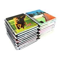 Caderneta espiral capa dura 1/8 96 folhas sortidos - panamericana Caderneta espiral capa dura 1/8 96 folhas sortidos - panamericana