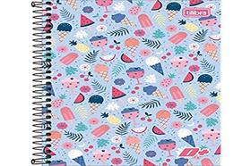 Caderneta Espiral Capa Dura D+ 1/8 96Fls. Caderneta Espiral Capa Dura D+ 1/8 96Fls.