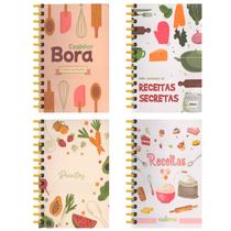 Caderneta Espiral Capa Dura de Receitas - 80 Folhas - FWB UNICA Caderneta Espiral Capa Dura de Receitas - 80 Folhas - FWB UNICA