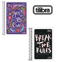 Caderneta Espiral Capa Flexível 1/8 D+ 96 Folhas - Tilibra Caderneta Espiral Capa Flexível 1/8 D+ 96 Folhas - Tilibra