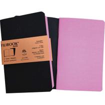 Caderneta Filibook 30 Folhas 14X9CM CAFÉ/ROSA Lumi - Pacote com 2 Unidades Caderneta Filibook 30 Folhas 14X9CM CAFÉ/ROSA Lumi - Pacote com 2 Unidades