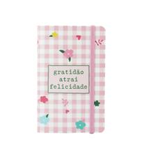 Caderneta Fofa - Gratidão Atrai Felicidade