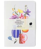 Caderneta Meu Pequeno Cicero Atelie sem Pauta 14x21 Off White