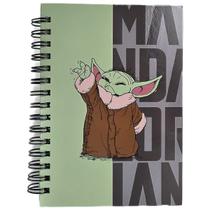Caderneta Minicaderno 14 cm Baby Yoda Grogu 80 Folhas Caderneta Minicaderno 14 cm Baby Yoda Grogu 80 Folhas