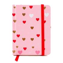 Caderneta Molin Loveskine Sem Pauta CD c/80 fls Pink Heart Caderneta Molin Loveskine Sem Pauta CD c/80 fls Pink Heart