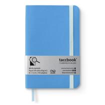 Caderneta Pautada taccbook Azul centáurea 9x14 Flex Caderneta Pautada taccbook Azul centáurea 9x14 Flex