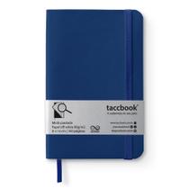 Caderneta Pautada taccbook Azul naval 9x14 Flex Caderneta Pautada taccbook Azul naval 9x14 Flex