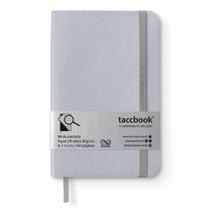 Caderneta Pautada taccbook Cinza 9x14 Flex