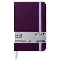 Caderneta Pautada taccbook Púrpura 9x14 Ríg.
