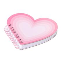 Caderneta Pequena Formato de Coração S2 CD 80 Folhas BRW Caderneta Pequena Formato de Coração S2 CD 80 Folhas BRW