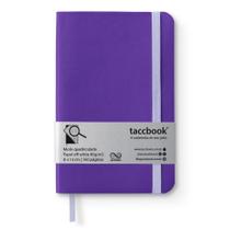 Caderneta Quadriculada taccbook Ametista 9x14 Flex