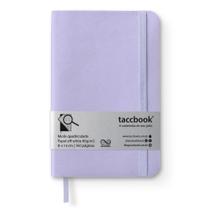 Caderneta Quadriculada taccbook Roxo (pastel) 9x14 Flex Caderneta Quadriculada taccbook Roxo (pastel) 9x14 Flex