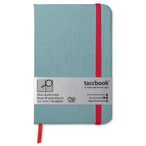 Caderneta Quadriculada taccbook Verde persa 9x14 Ríg.